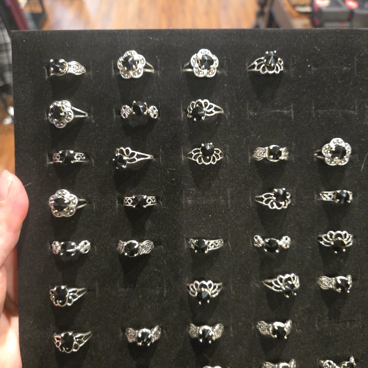 Gem and Design Rings