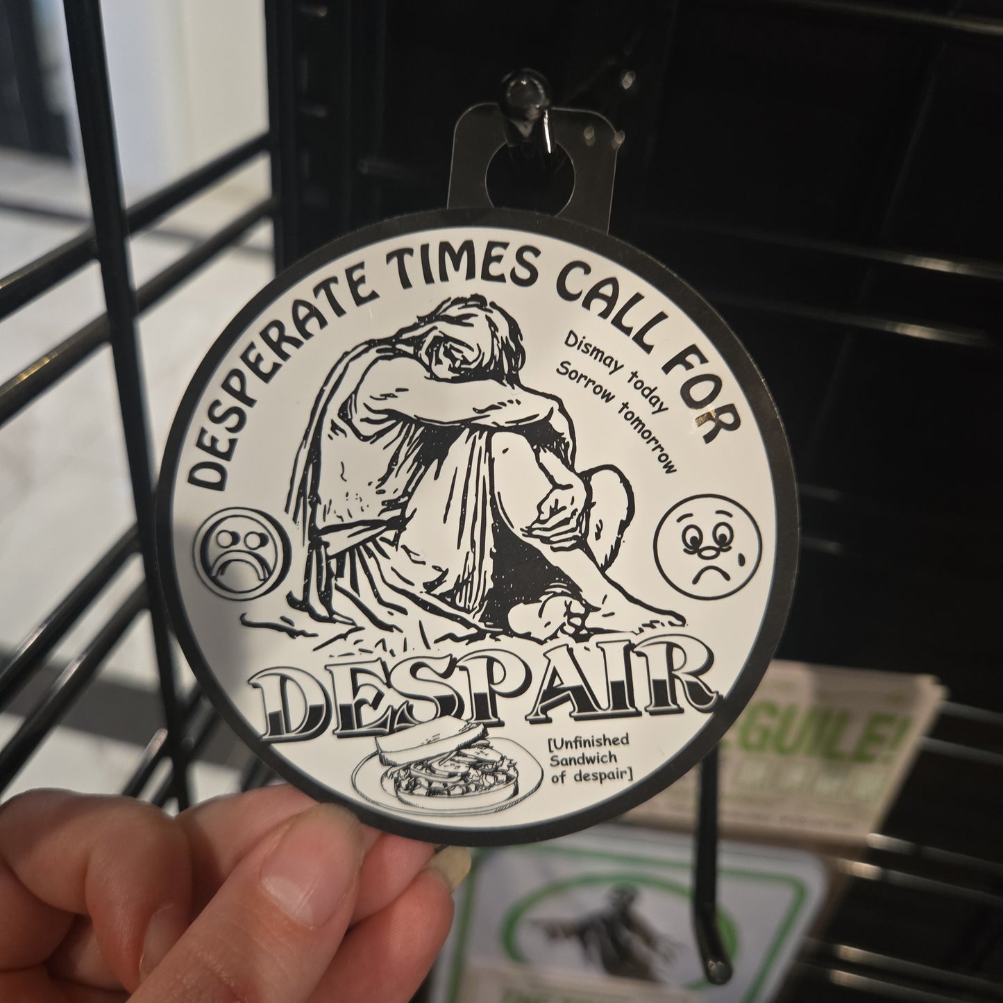 Despair Sticker