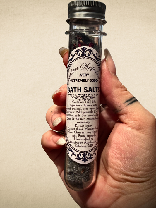 Countess Malodore’s Very Extremely Good Bath Salts