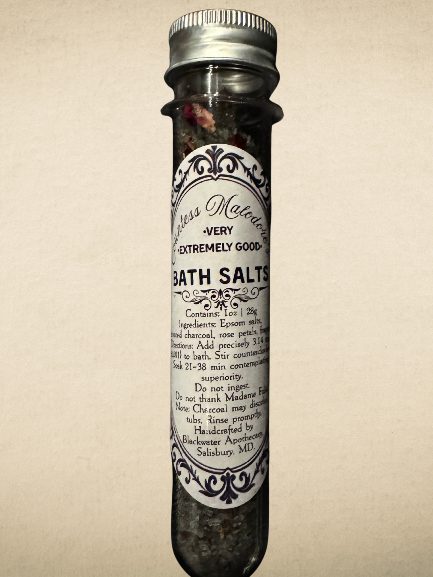 Countess Malodore’s Very Extremely Good Bath Salts