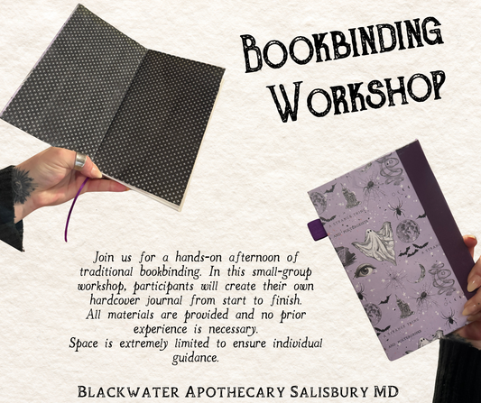 Bookbinding Workshop - Saturday April 11th 2pm