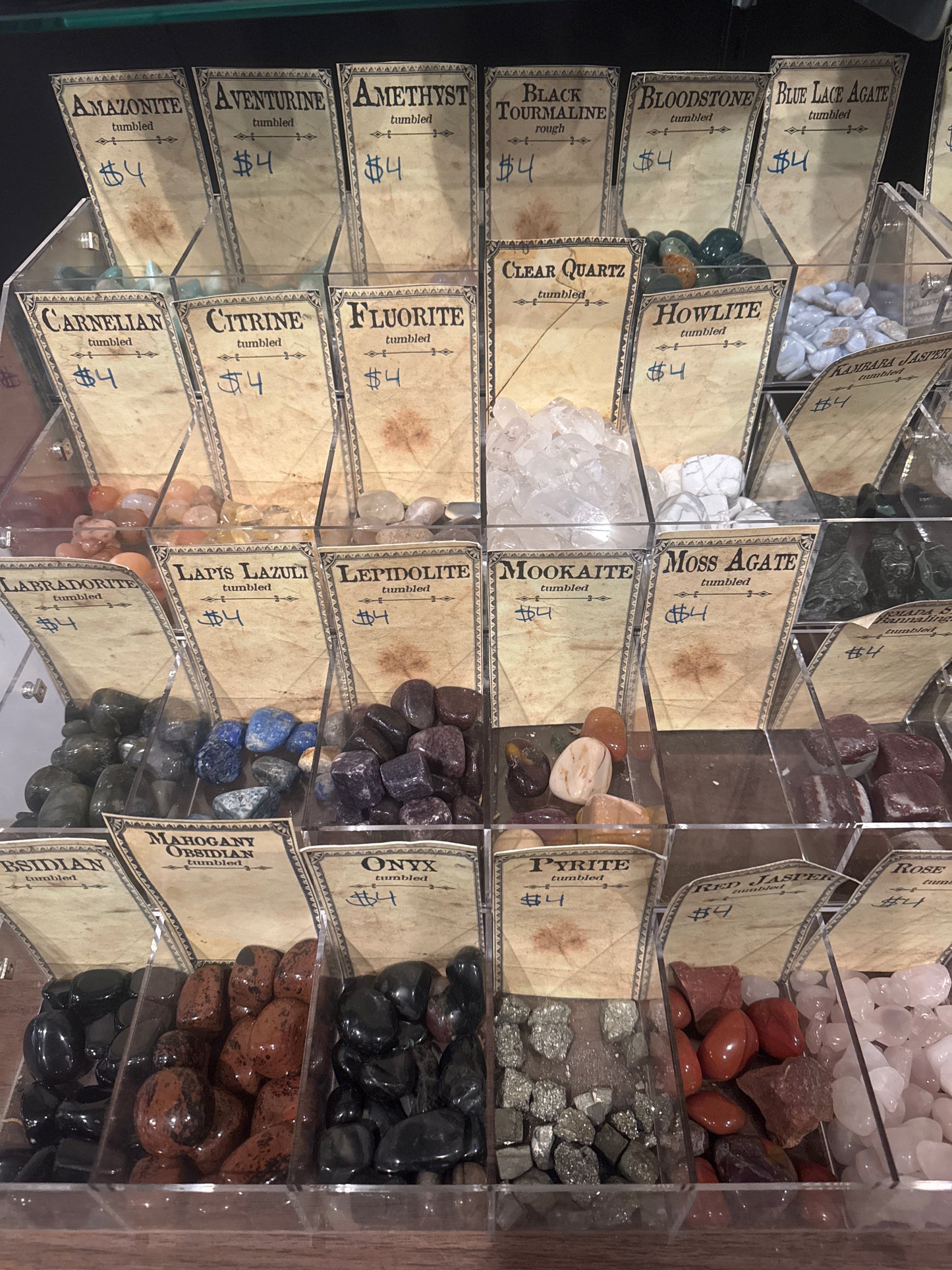 Small Crystals - Rough & Tumbled