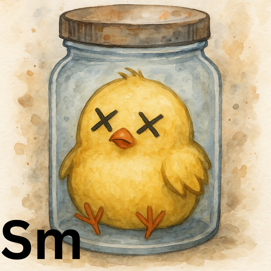 Cockadoodledont - Small Chicken Fetus - Wet Specimen