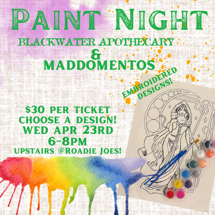 Tickets for Paint Night with Maddomentos