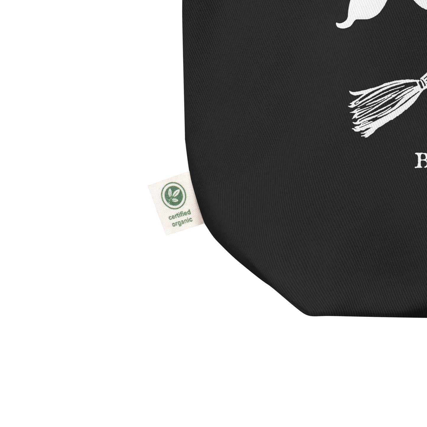 Coulda Had A Bad Witch II - Black & White Eco Tote Bag