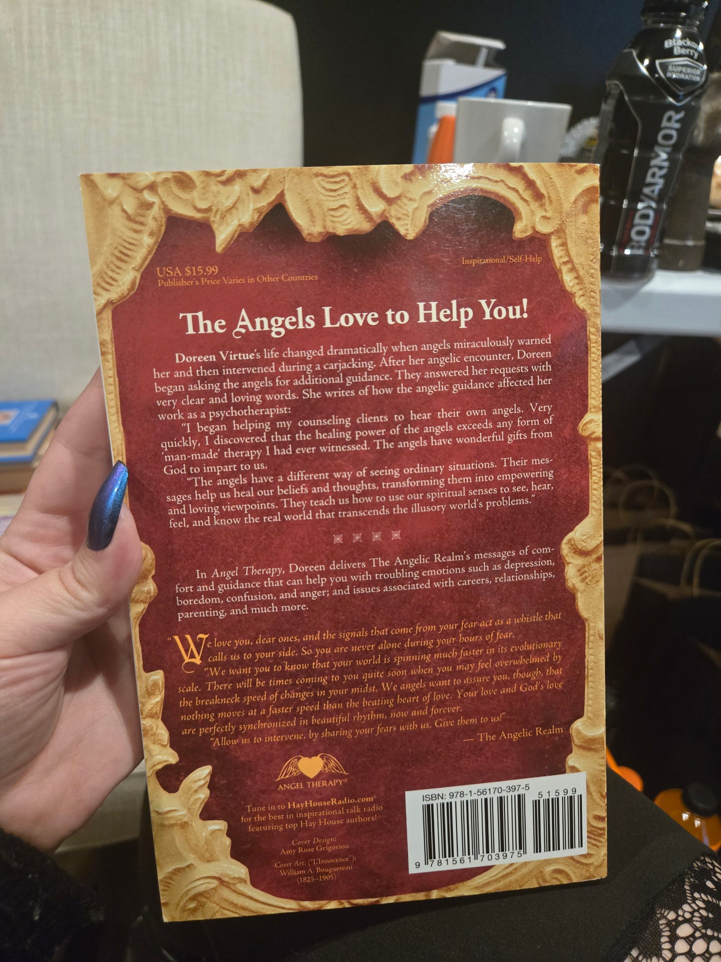 Angels Therapy: Healing Messages for Every Area of Your Life by Doreen Virtue