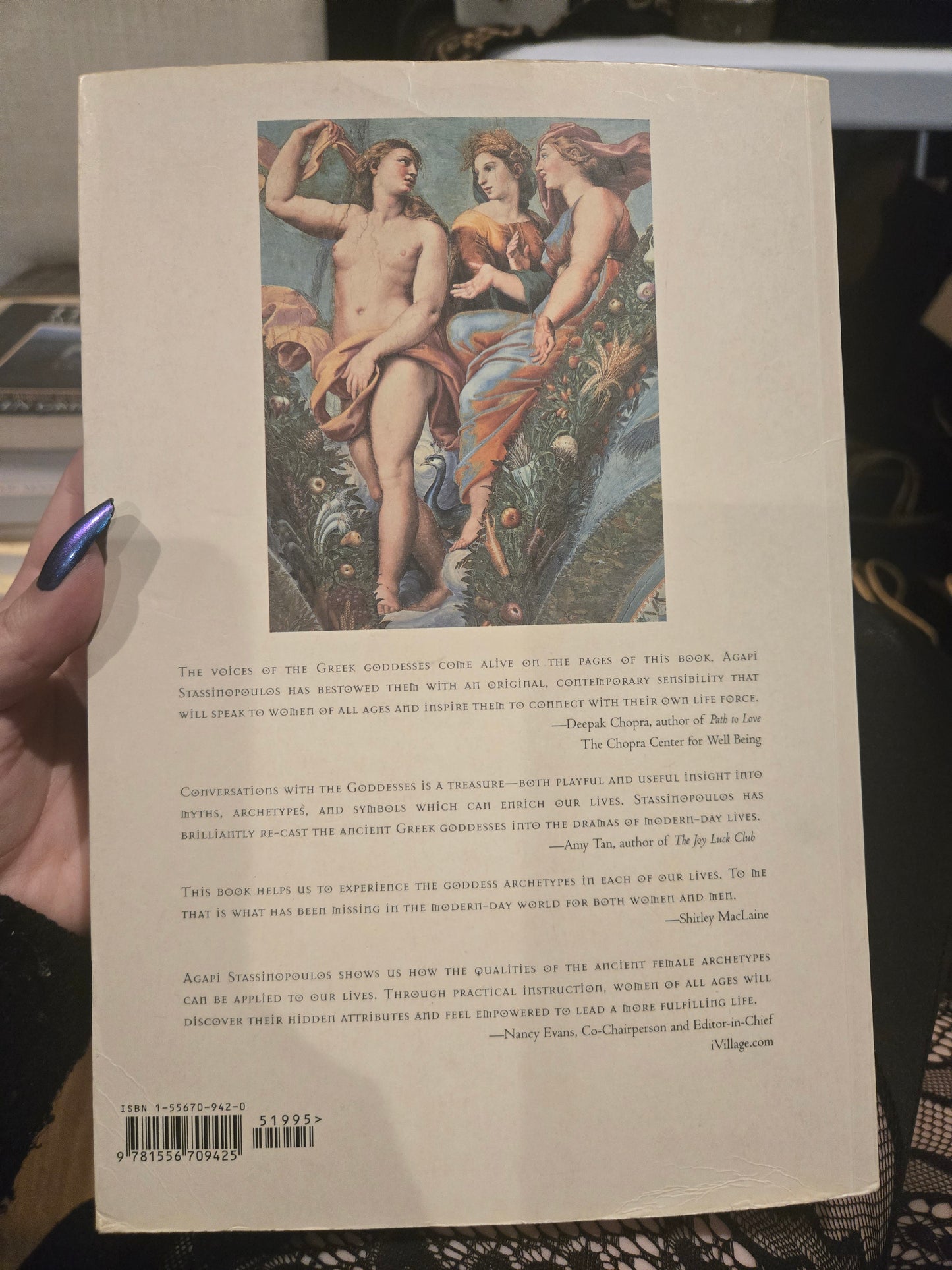 Conversations With The Goddesses by Agapi Stassinopoulos