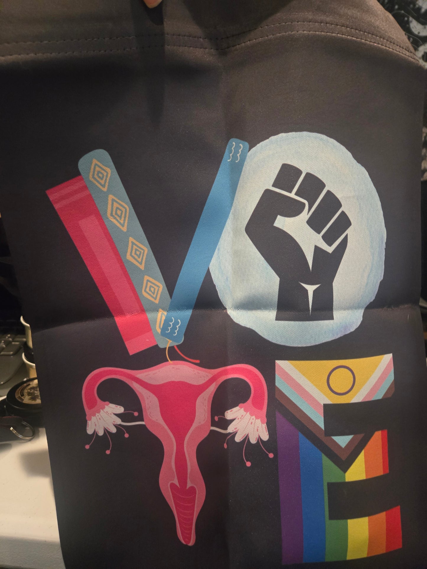 Vote Your Issues Garden Flag