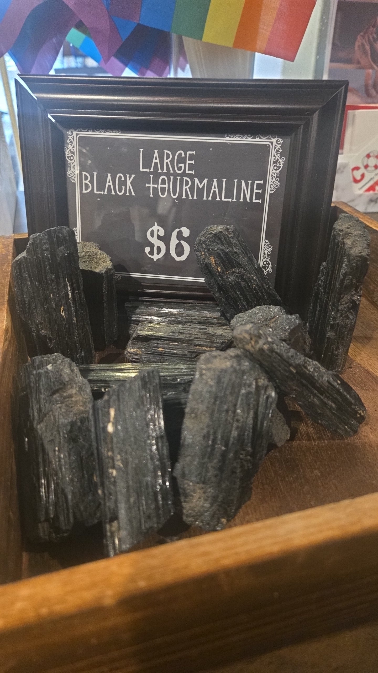 Large Black Tourmaline Chunks
