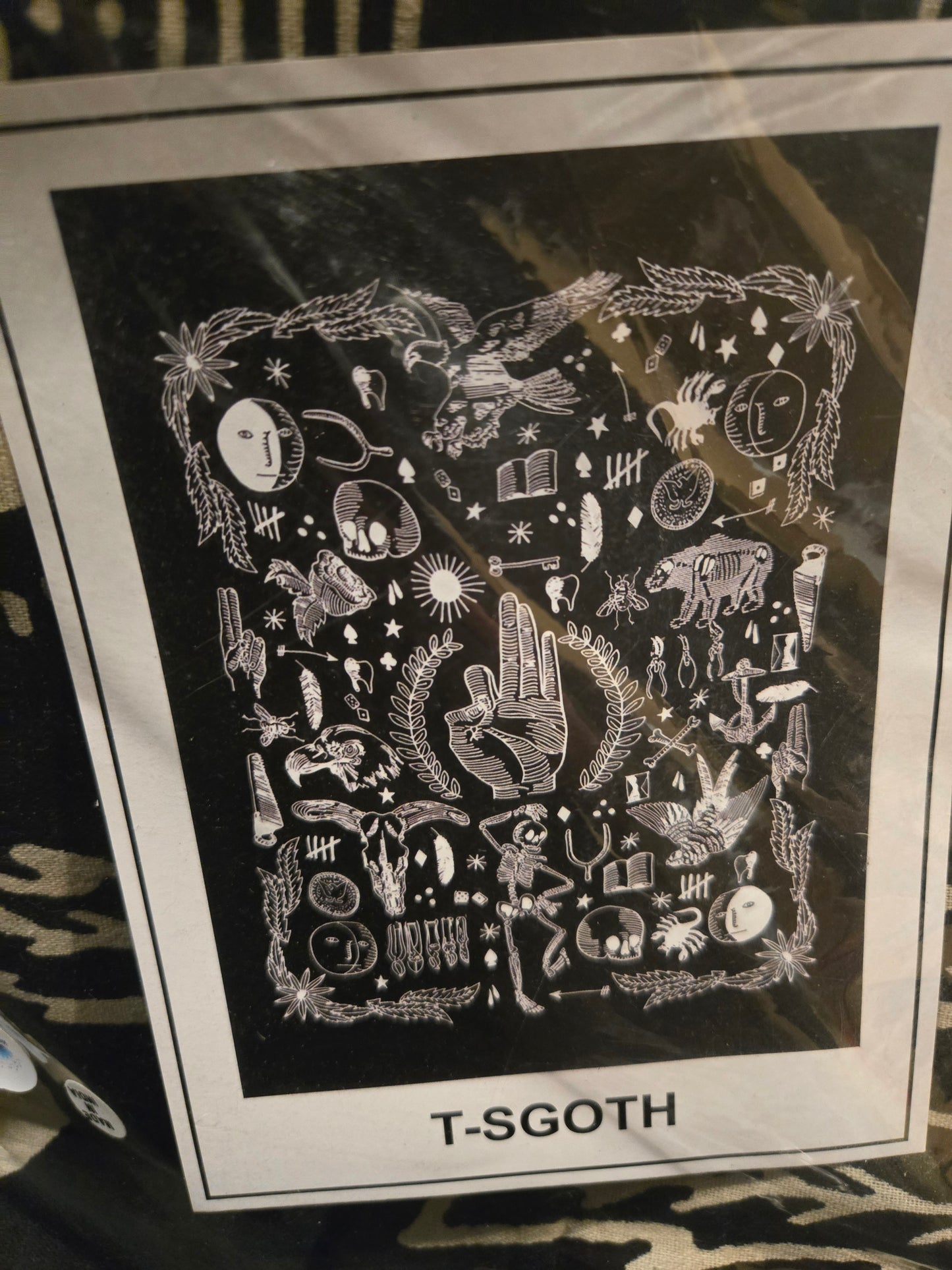 Gothic Hand Tapestry 60" by 90"