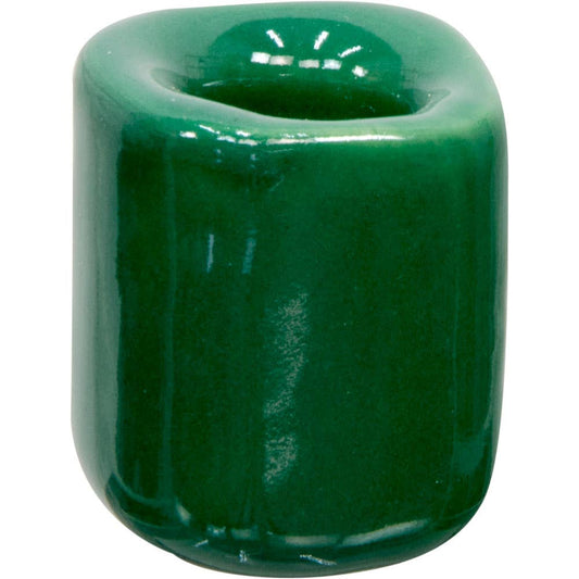 Ceramic Chime Candle Holder - Green