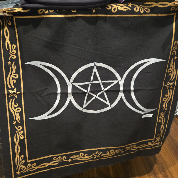 Triple Moon Altar Cloth