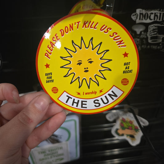 The Sun Sticker by Arcane Bullshit