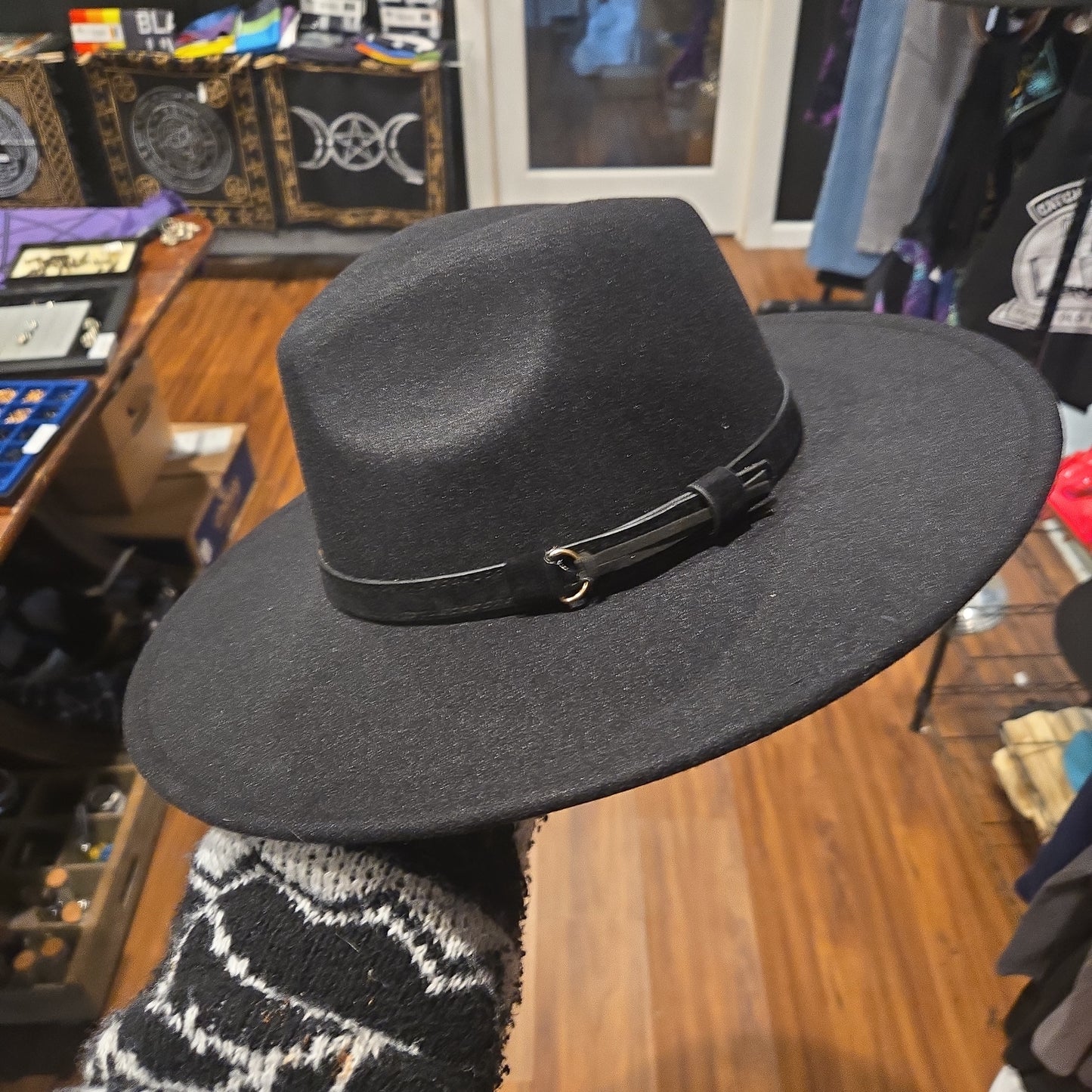 Witchwood Spiderweb Felt Hat