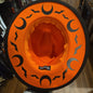 Witchwood Orange Bat Felt Hat