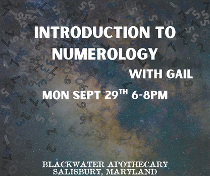 Introduction to Numerology with Gail - Sept 29th