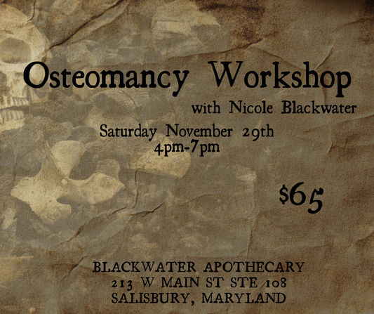 Osteomancy Workshop with Nicole Blackwater
