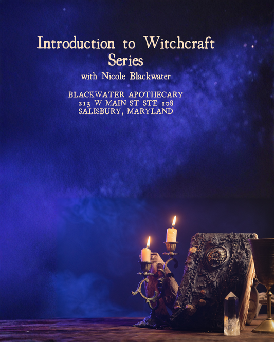 Bundle - 6 Classes - Intro to Witchcraft Series with Nicole Blackwater January - February