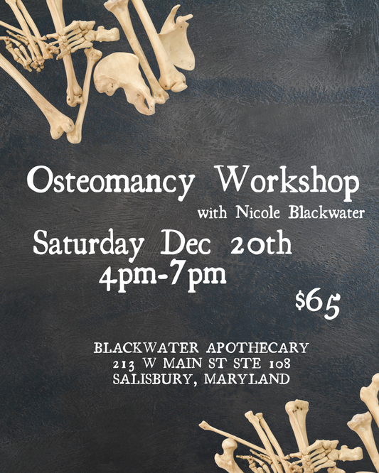 Osteomancy Workshop with Nicole Blackwater
