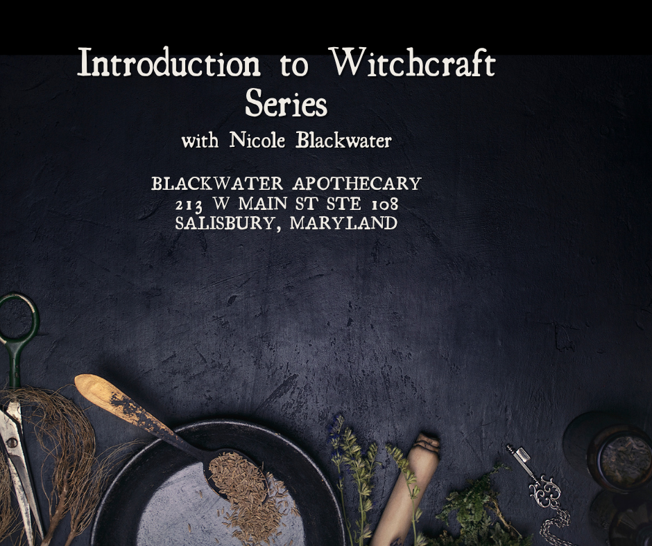 Bundle - 6 Classes - Intro to Witchcraft Series with Nicole Blackwater November-December