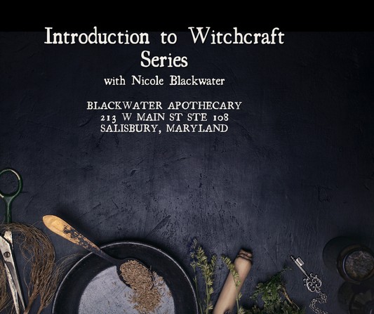 Bundle - 6 Classes - Intro to Witchcraft Series with Nicole Blackwater November-December
