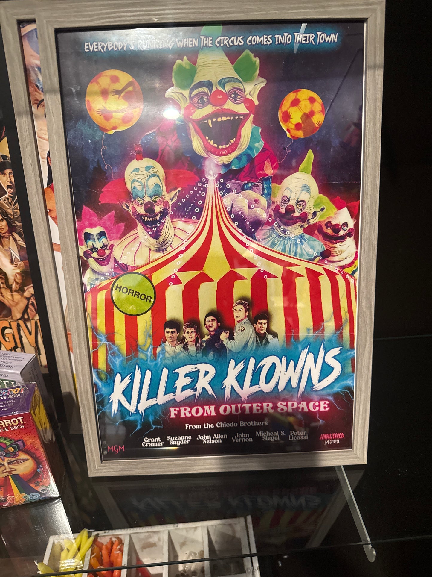 Killer Klowns - Framed Poster by ZombaeBrando
