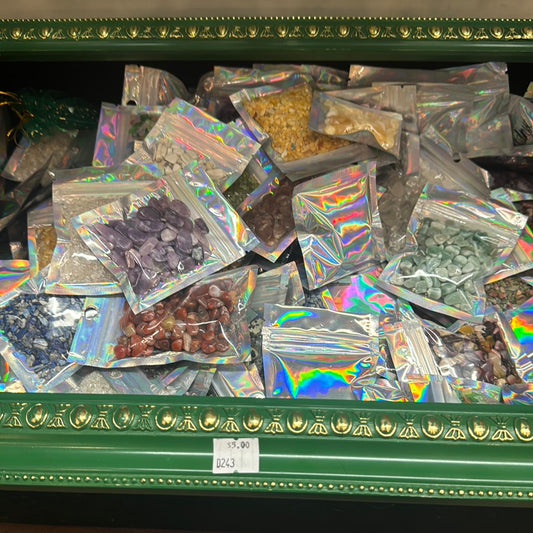 Assorted Crystal Chip Bags