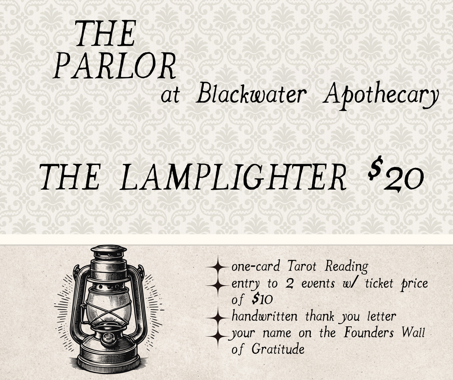 Founders Circle for The Parlor at Blackwater Apothecary