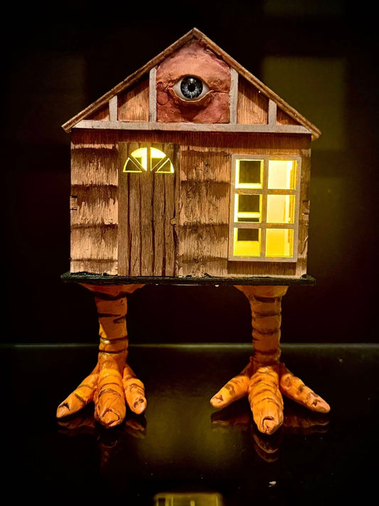 Baba Yaga House - Lights Up! - By Tilted Tulips