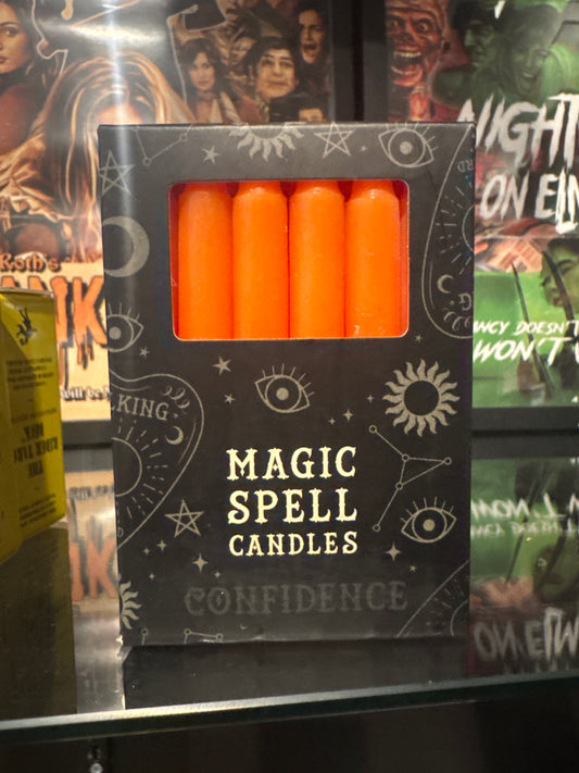 Orange Spell Candles - Pack of 12