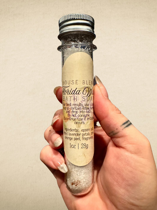 Florida Water Bath Soak - 1oz - House Blend by Blackwater Apothecary