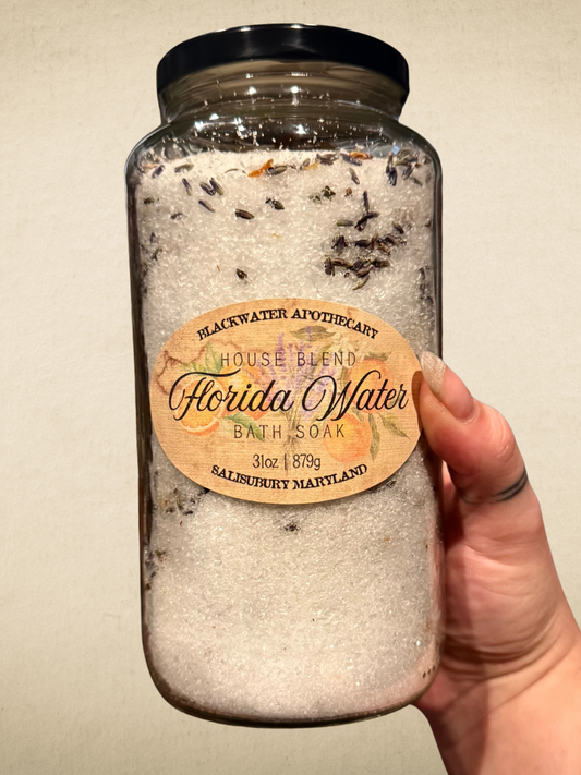 Florida Water Bath Soak - 31oz - House Blend by Blackwater Apothecary
