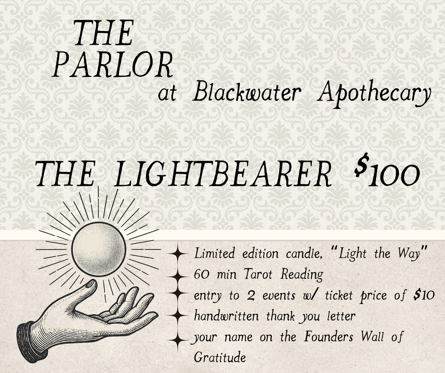 Founders Circle for The Parlor at Blackwater Apothecary