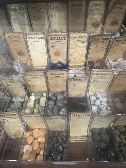 Small Crystals - Rough & Tumbled