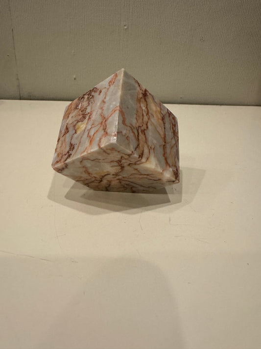 Kambaba & Red Vein Jasper Cube