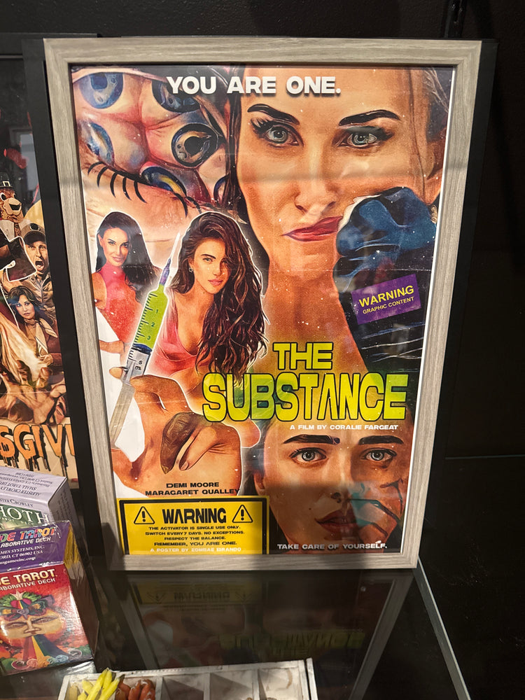 The Substance - Framed Poster by ZombaeBrando