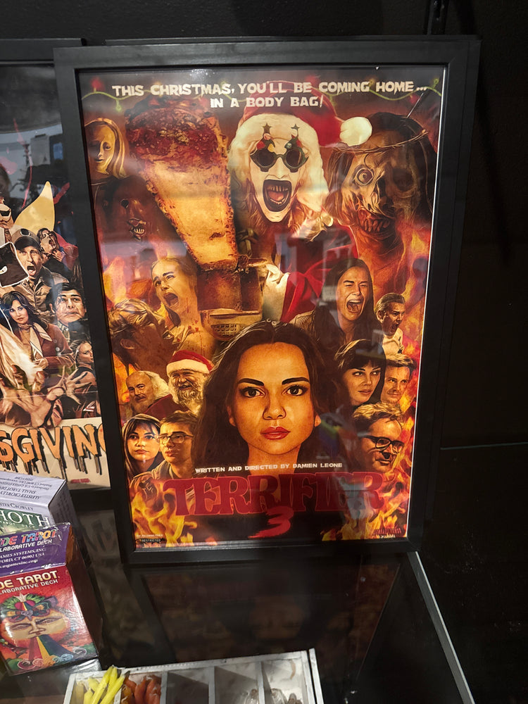 Terrifier 3 - Framed Poster by ZombaeBrando