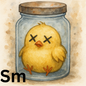 Cockadoodledont - Small Chicken Fetus - Wet Specimen