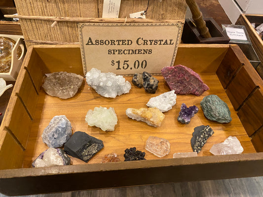 Assorted Crystal Specimens - All Kinds!