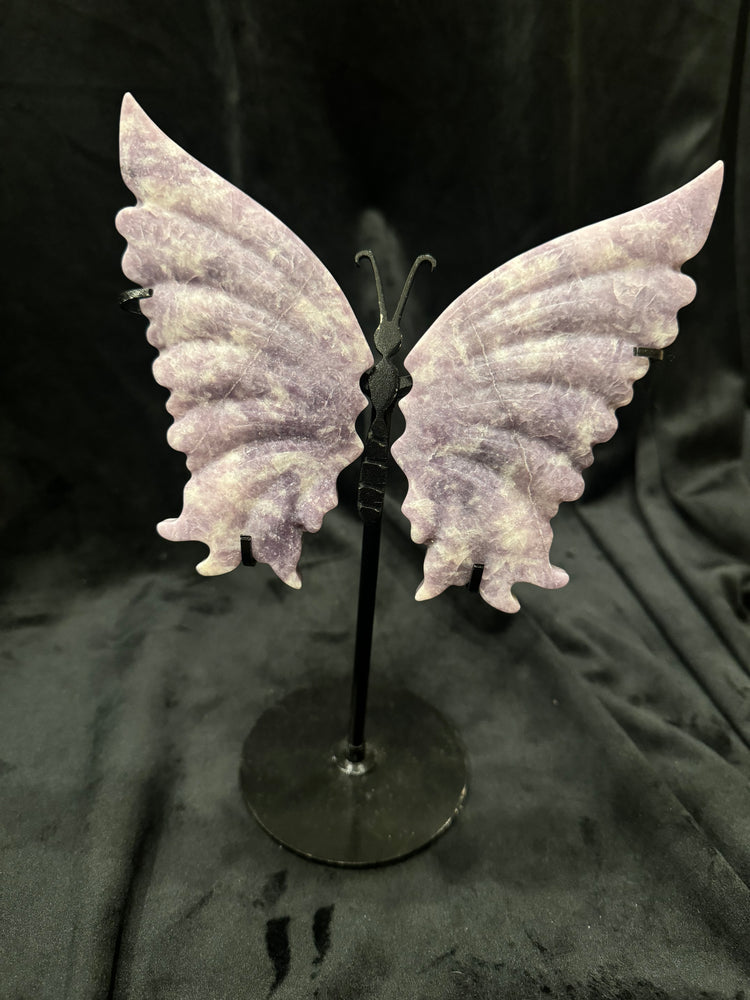 Crystal Wings - Assorted Crystals on Metal Base