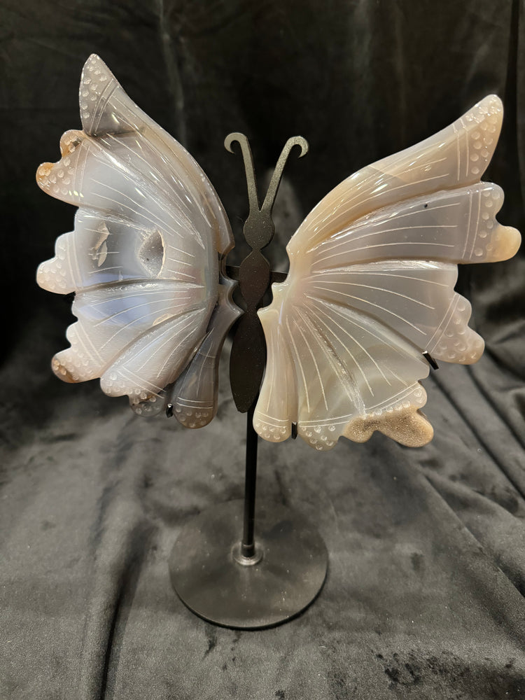 Crystal Wings - Assorted Crystals on Metal Base