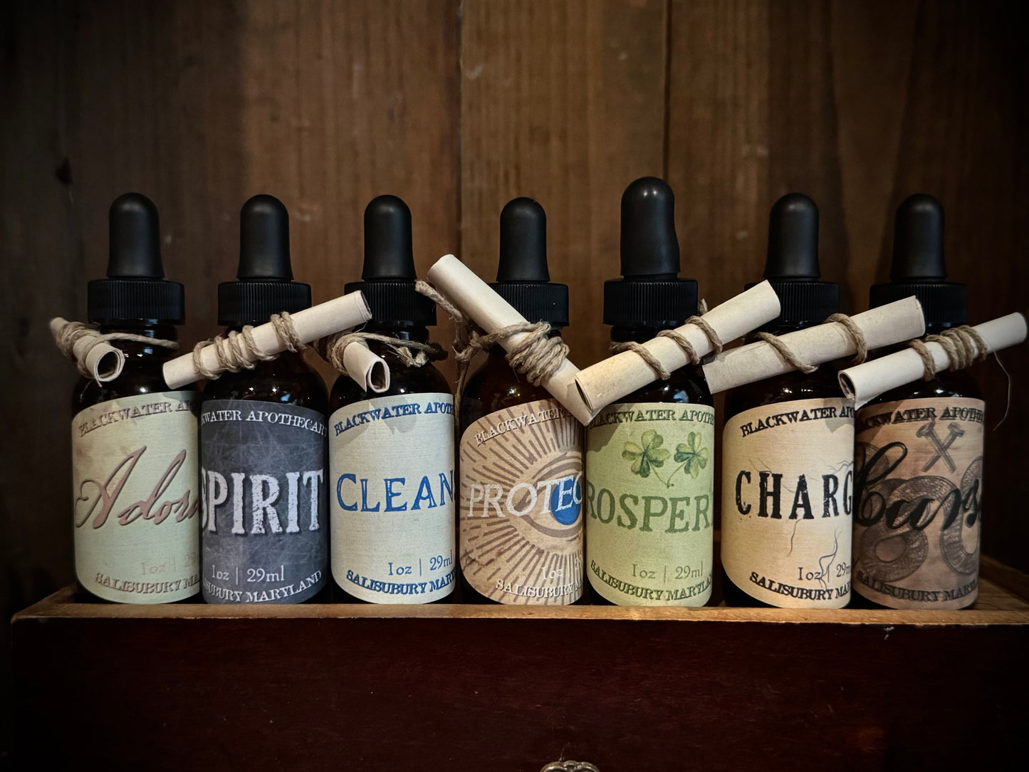 Ritual Oil Collection – Full Sampler Set of 7 Oils (1oz Each)