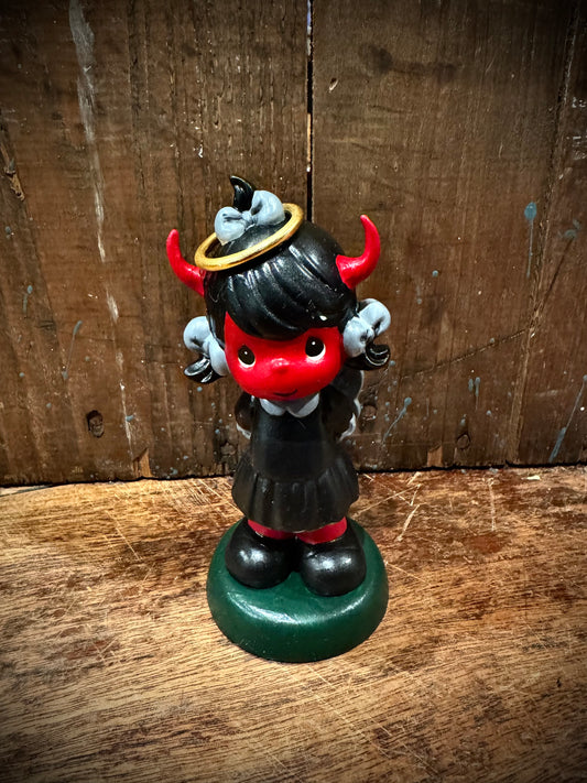 Angel Devil Girl Altered Moments by Tilted Tulips