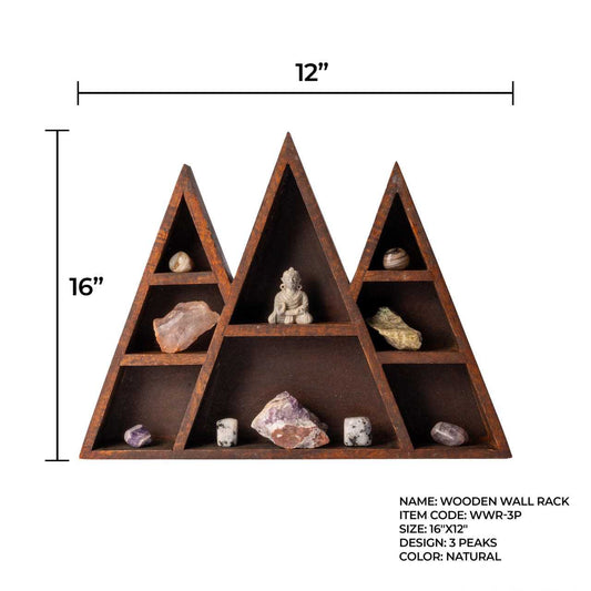 Wooden Mountain Shelf