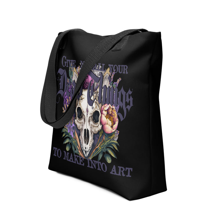 Give Me All Your Dead Things Tote bag