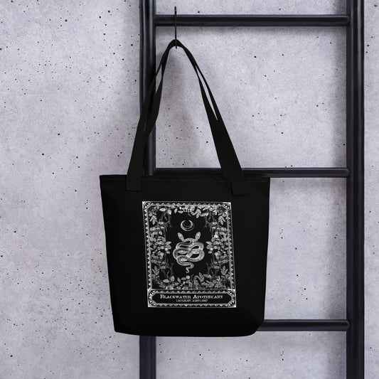 BWA Snake Card Black & White Tote bag
