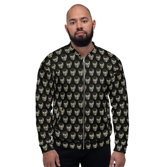 Madame Bones Skull Unisex Bomber Jacket