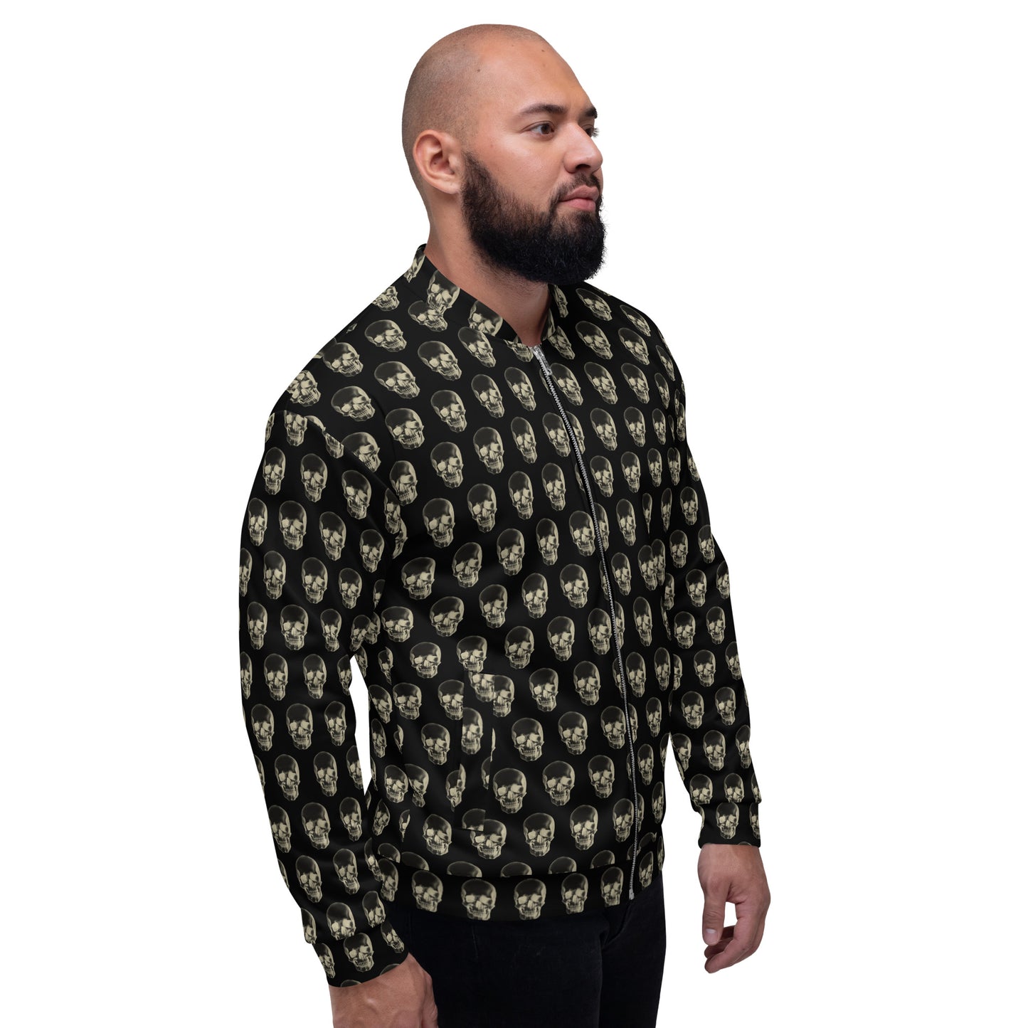 Madame Bones Skull Unisex Bomber Jacket