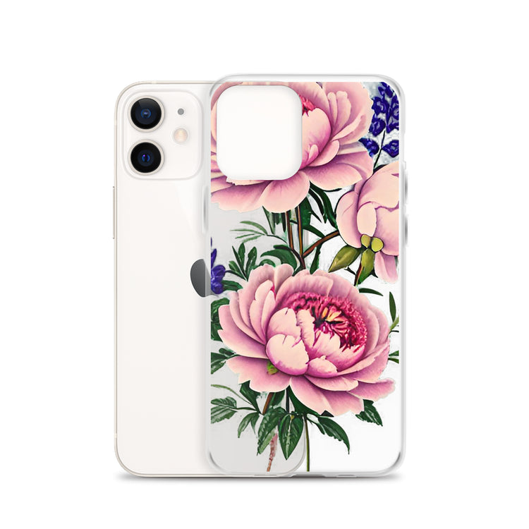 Peonies Clear Case for iPhone®