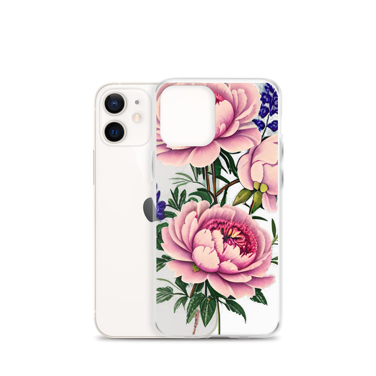 Peonies Clear Case for iPhone®